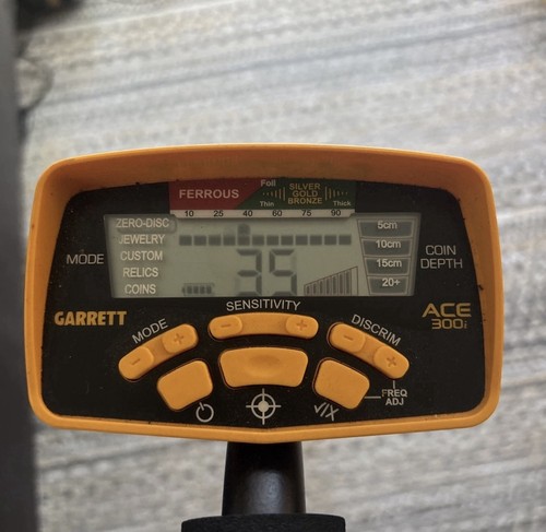 Garrett ace 300i metal - ace,