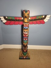 Alaskan american indian totem - indian,
