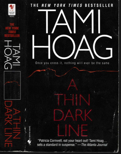 Thin dark line tami hoag - dark, by