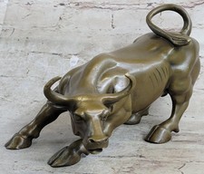 Stock Market Bull Wall Street