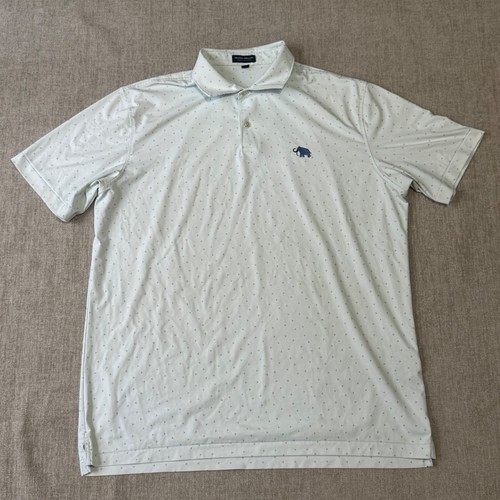 Peter millar polo men - men, green