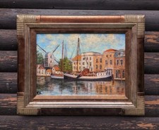 BARGE BOAT HARBOUR DUTCH