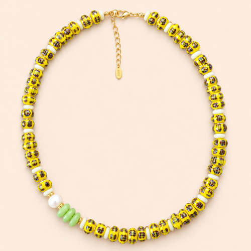 Handmade african chevron - handmade, bead