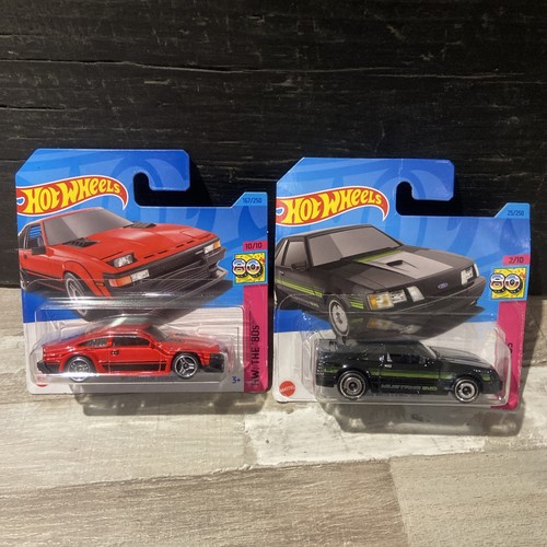 Hot wheels 84 mustang - 2x, ’84
