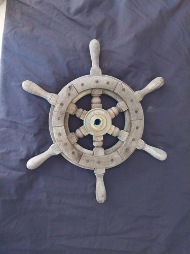 Nautical wooden ship - 18",
