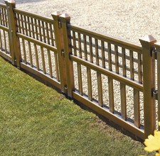 Parkland plastic fence panels - parkland,