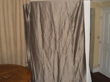 designer faux silk mink brown