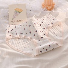 Breathable Ladies Underwear Seamless Mid Waist Design for Comfort and Style