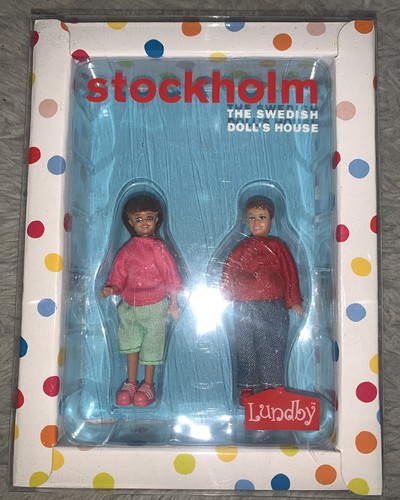 Lundby dolls house children - dolls,