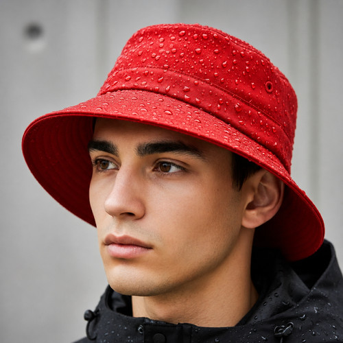 Waterproof bucket hat rain - hat, cap