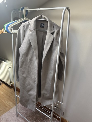 Grey zara jacket coat - grey, /