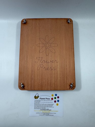 Wooden flower press 255mm - wooden,