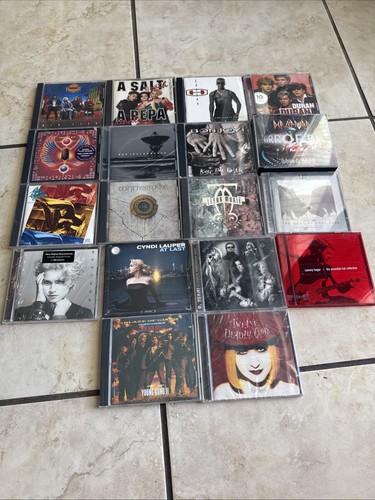 Huge lot 80s era cds - 18,
