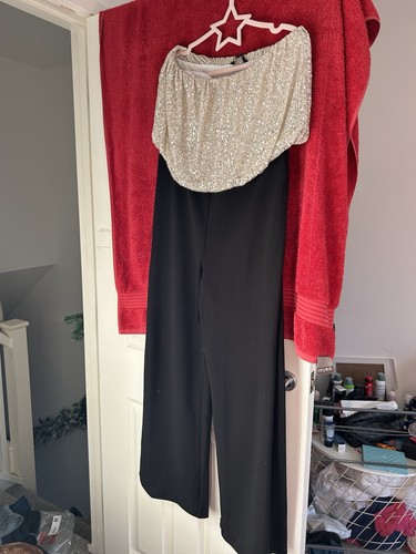 Sequin jumpsuit - sequin,