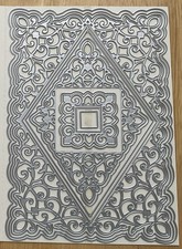 Rectangle 2 Frame Dies. Unbranded, Identical to GB Companies free p&p