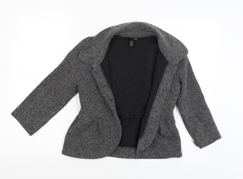 Womens grey jacket coat - grey,