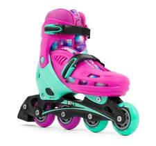 SFR Cyclone Adjustable Kids Inline Roller Skates Tie-Dye - Optional Skate Bag