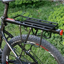 Bike Rear Rack Seat Holder Luggage Touring Carrier w/ Reflect for 26-29in Frame