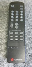 Genuine Polyspan Soundstation Premier TV/ Receiver/ DVD/ VCR Remote Control