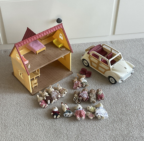 Sylvanian families mixed set - families,