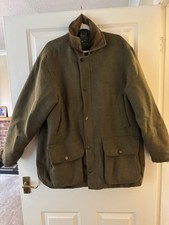 Vintage Beaver of Bolton Hunting Jacket Men’s Size L Green Hunting Shooting