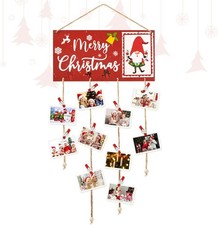 Christmas Card Holder Wooden