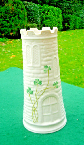 Belleek castle tower - tower, vase