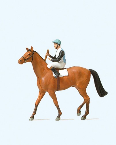Preiser 29080 jockey - 29080, on