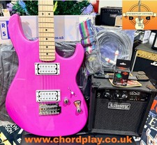 🎁 ELECTRIC GUITAR STARTER PACK 🎁 Cort G250 Spectrum PK~ Laney Amp, Bag, Tuner!