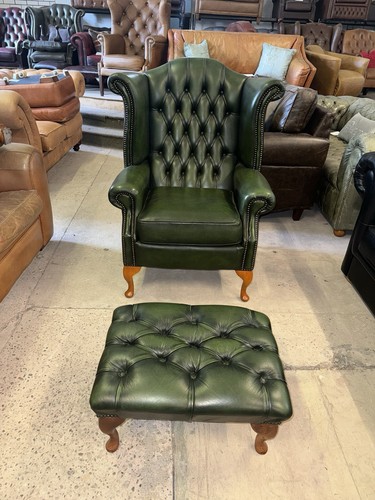 Saxon chesterfield green real - chesterfield,