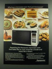 1988 Panasonic Gemini Microwave Oven Ad - Why Buy