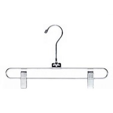 Only Hangers 12" Metal Pant/Skirt Hanger - Box of 100