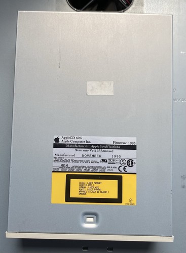 Vintage scsi applecd 600i - scsi,