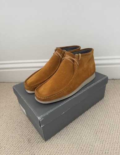 Clarks originals tan suede