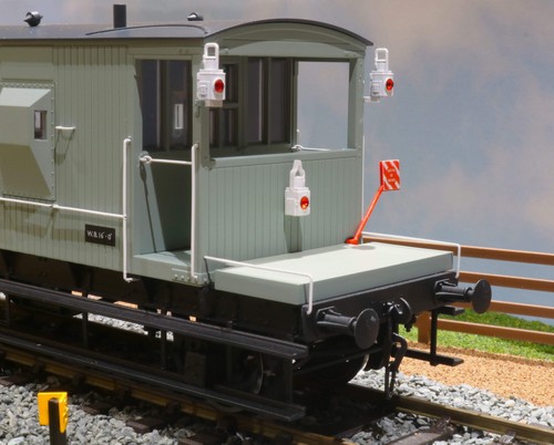Detailed brake van - van, side