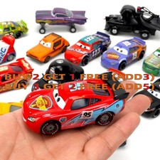 Disney Pixar Cars Lightning McQueen 1:55 Diecast Metal Car Toys Gift Boy Loose B