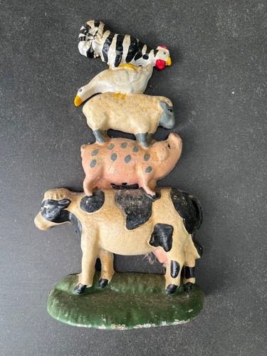 Vintage cast iron - , cow,