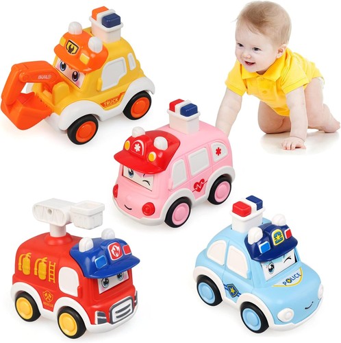 Joyplus 4pcs baby toy - baby, cars