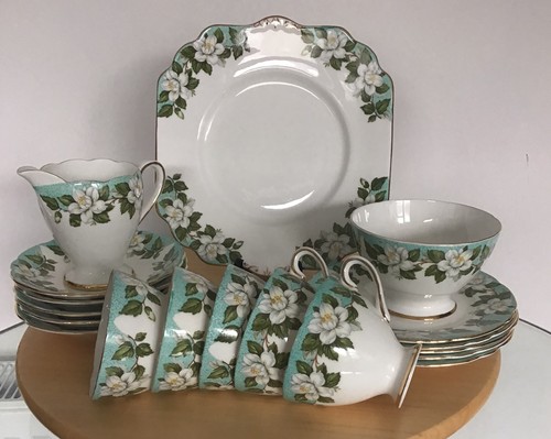 Vintage gladstone bone china - vintage,