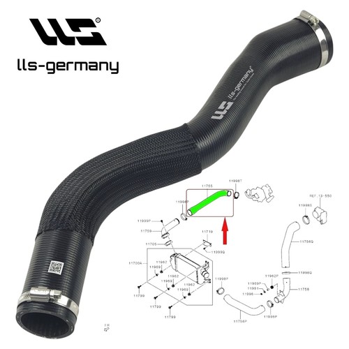 Intercooler hose for ram 1200 - hose,