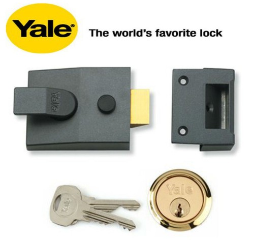 Yale 60mm night latch dark - night,
