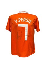 Robin Van Persie Hand signed Netherlands Home shirt - Netherlands - COA