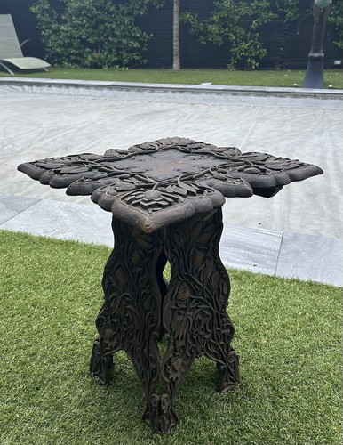 Antique hand carved wooden - antique, hand-carved