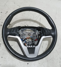 HONDA CR-V 2007 2.0 4WD MK3 , GENUINE BLACK LEATHER MULTIFUNCTION STEERING WHEEL