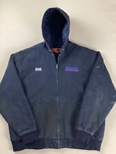 Cornerstone Duck Canvas Jacket Coat Hooded Workwear Size XL