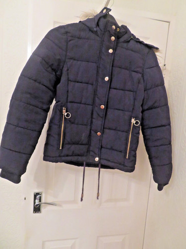 Ladies topshop black puffa - topshop,