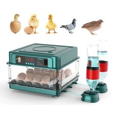 24-60 Eggs Double Electric Incubator Fully Automatic Chicken Duck Egg Hatcher