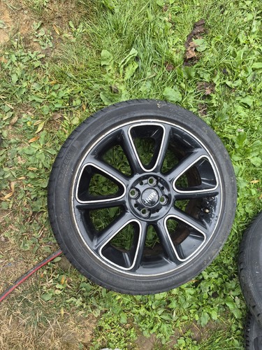 Mini r56 black alloy wheel - mini,
