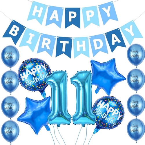 11th birthday decorations boy - 11th,