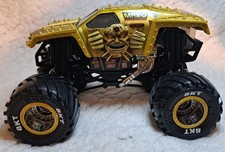Monster Jam Max-D Gold Monster Truck Oversized Scale 1:24 Diecast Used Condition